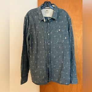 Vans Button Up Long Sleeve